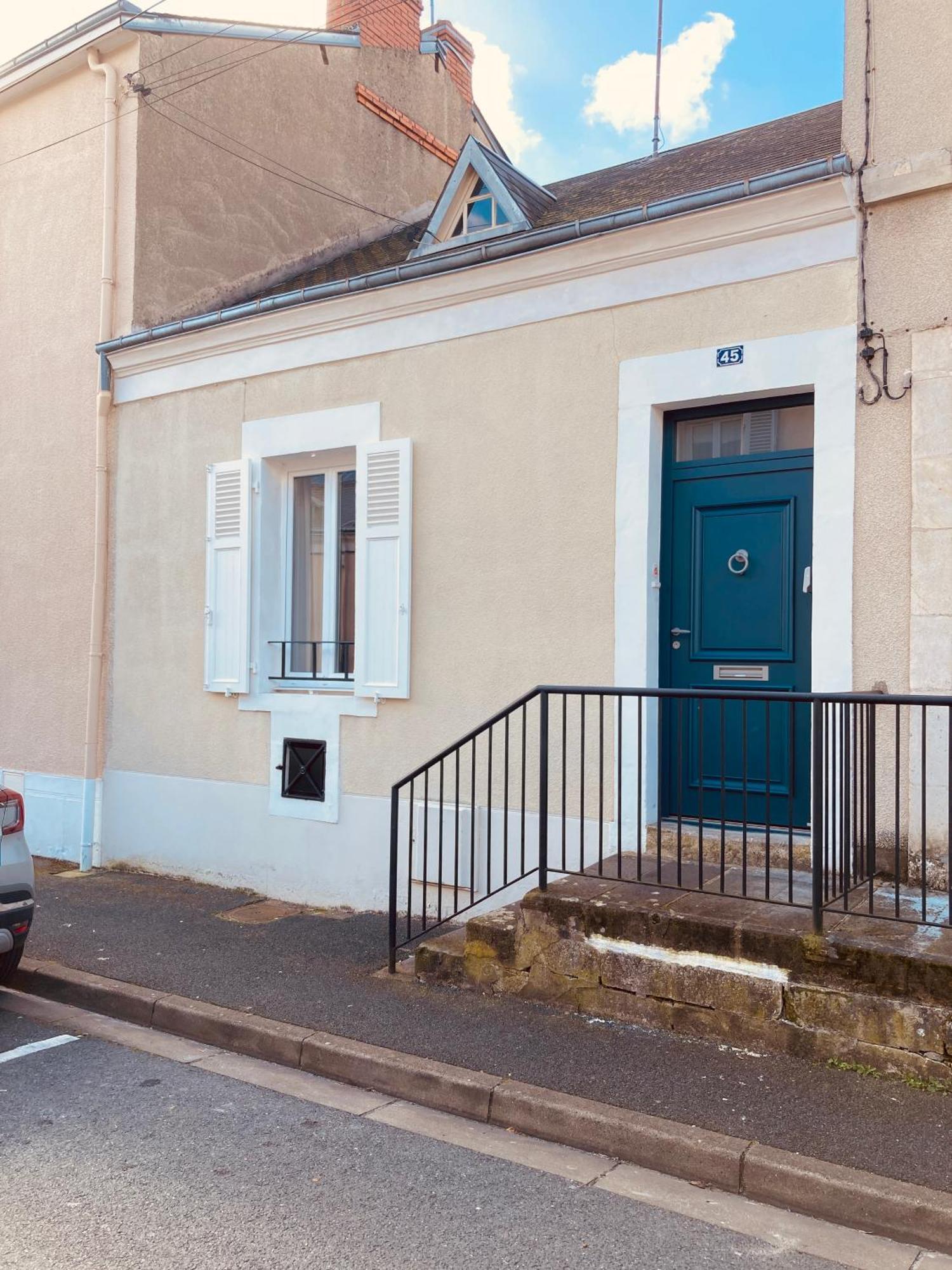 La Jeannette - Proche Gare-Centre, 2 Lits, Terrasse Villa Châteauroux Buitenkant foto